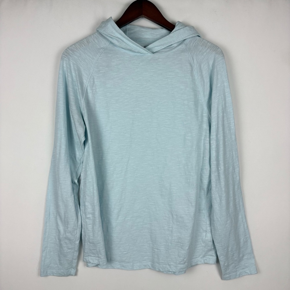 Goodfellow & CO Hooded Solid Colored Long Sleeve‎ Shirt